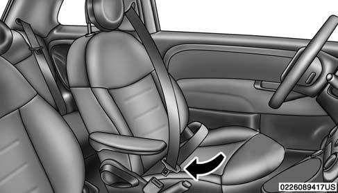 Lap/Shoulder Belt Operating Instructions 1. Enter the vehicle and close the door. Sit back and adjust the seat. 2.