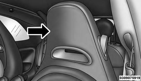 Non-Adjustable Head Restraint WARNING! Be certain that the seatback is locked securely into position. Otherwise, the seat will not provide the proper stability for passengers.