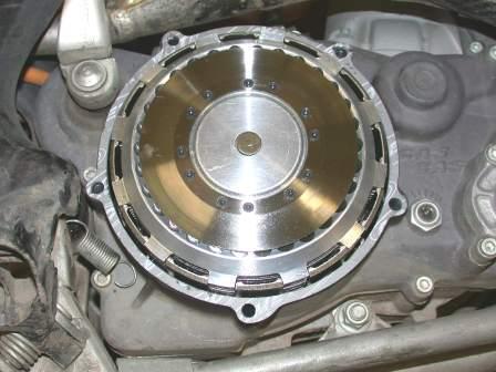 16. All 2-Strokes and 03-04 4-strokes: Re-install your clutch cover with the 2 included gaskets.