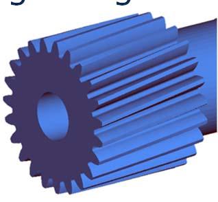 elastically modelled gearing example