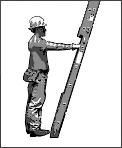 How to set up your ladder Setting up the ladder Move the ladder near your work. Get help if the ladder is too heavy to handle alone. Lock the spreaders on a stepladder.