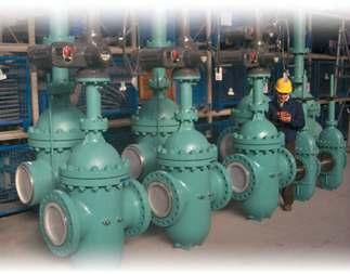 THROUGH CONDUIT VALVES CHARACTERISTICS & APPLICATIONS This type of valve can
