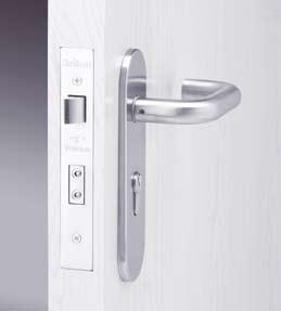 5210 Cylinder Deadlock The deadbolt can be thrown and withdrawn from one side or from