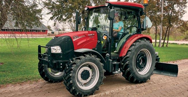 FARMALL UTILITY A SERIES TRACTORS 3 Models 55 75 HP* Up to 60 PTO HP* EFFICIENT ALL-AROUND CHORE TRACTOR FOR SMALL FARMS, RURAL ESTATES, LARGE MIXED FARMS, AND COMMERCIAL OR MUNICIPAL