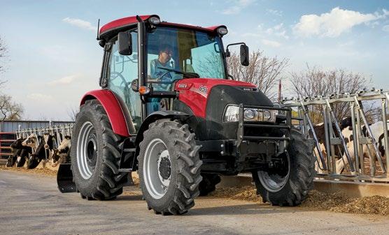 STANDOUT POWER AND PERFORMANCE. IT ALL BEGINS UNDER THE HOOD. The Farmall utility A series tractors feature Case IH FPT engines, just like all other Case IH self-propelled equipment.