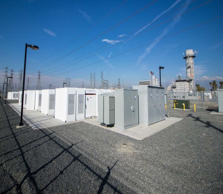 SCE Mira Loma Tesla Battery Energy Storage System Purpose: Governor Brown s Emergency Proclamation CPUC Resolution E-4791 Location: Ontario, CA Adjacent to SCE s Mira Loma Peaker & Substation Size: