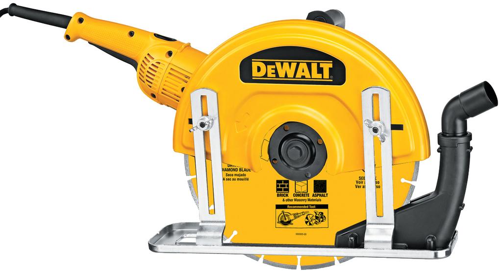 99 1-3/4 x22-1/2 $99.99 Item 7398 D28755 DeWALT 14 CUT-OFF SAW 15 AMP, 5.3 HP (maximum) motor provides power and speed for concrete cutting.