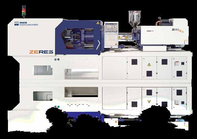 We extend electrical options ZHAFIR ZERES SERIES Zhafir has developed a new electric injection molding machine series, the Zhafir Zeres