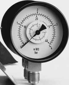 Differential pressure gauges with Bourdon tube Nominal dia.