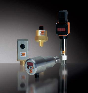 Pressure switches please refer...... to our brochure P3. 76 www.kobold.