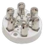A miniature version is also available, with flat pins. Both standard and miniature connections can be supplied in socket end versions.