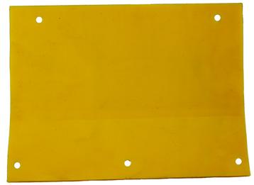 Repair Parts for Deere 600F Auger series Poly Skid Plates CH208626 600 series, 8.25 x 11.5. Replaces JD no.