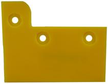 CH209696 Poly skid pad cover, 10-3/4 x 5-7/8. Fits John Deere Flex Drapers 625FD, 630FD, 635FD, 640FD.