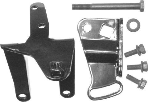 This set contains all necessary brackets for proper mounting and comes unpainted in raw metal.