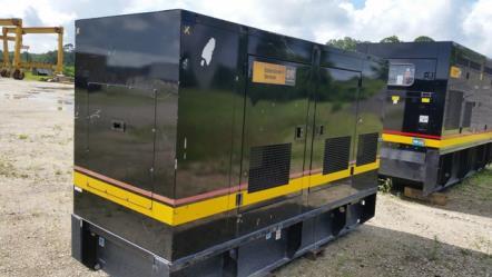 60 kw / 60 Hz Caterpillar C4.4 / Olympian D60 60 kva / 50 Hz *Also available with Bi-Fuel Technology (optional) Fully Enclosed, Sound Attenuated, Caterpillar Model C4.