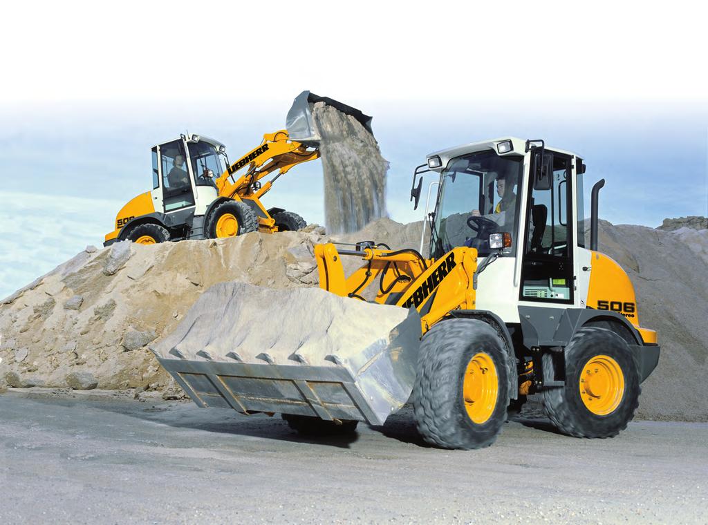 Performance The new Liebherr Stereoloaders are flexible power allrounders.