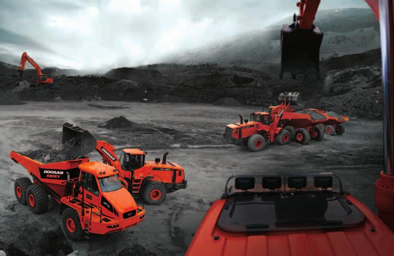DOOSAN MOXY Our goal has been to develop a new line of advanced reliable and cost effective articulated dump trucks, loaded with significant competitive advantages.