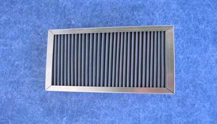 FOR ELECTRONIC CABINET FILTRATION P1 viscous impingement Widely used where light weight is a prime consideration. Effectively protects against entrance of dust and entrained water.