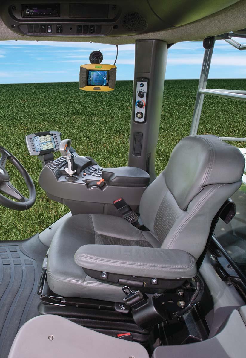 the all-new rogator 600 Pinnacle View the most spacious cab on the market Challenger leads the world in the design, layout and comfort of its tractor cabs and this expertise has now been applied to