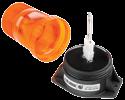 Compact size, ideal for forklift and other industrial applications. Low current draw.