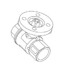 FIG:VG1000sdB FIG:VG1000 Mounting Mount the valve in the location which allows sufficient clearance to remove the weather shield cover and actuator.