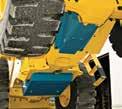 Front & Rear Belly Guards Encloses the components located within the front/ rear frame