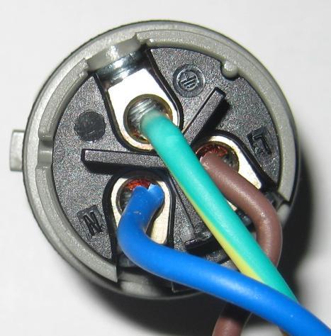 Open the breaker or fuse to disconnect power from the line. B.