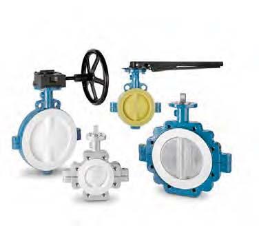 Applications GAR-SEAL GAR-SEAL butterfly valves are used where corrosive, abrasive and toxic media need to be controlled.