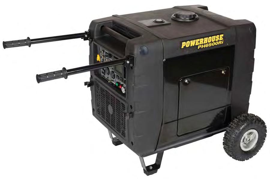It delivers 6000 watts of continuous power and 6500 watts of maximum power.