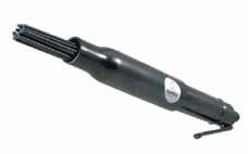 ) 3-3/4 Weight (lbs.) 4.6 Length (in.) 8.88 Sound Level (dba) 110 PISTOL grip NEEDLE scaler > Perfect for surface prep work involving the removal of rust, paint, weld slag, etc.