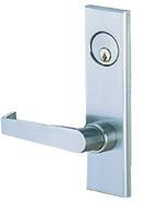 The traditional lock operation (key thumb turn or lever retraction) operates all the
