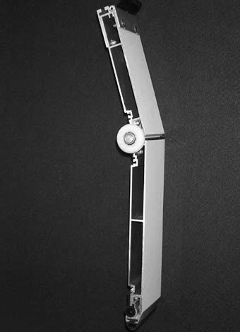 smooth, quiet operation Adjustable spring-loaded mechanism for easy door operation Available with various lock configurations Each door is made to measure