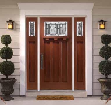 lites) for a custom look. Wood Grain Collection This is the door that created an entirely new class of energy-efficient fiberglass entryway products.