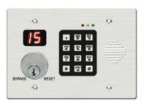 A keypad provides reset and bypass control, eliminating the need of keys that may be misplaced or lost.