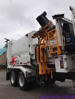CAN THE NEW TRUCK WORK ON A HILL? Yes, the automated garbage truck will work on the hills and terrain within the City of Kimberley. CAN THE NEW TRUCK WORK IN AN ALLEY?