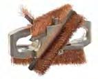 Enclosed Track Conveyor Brush Cleaning Systems MODEL #UN91 Enclosed Track Channel Sweeps Removes