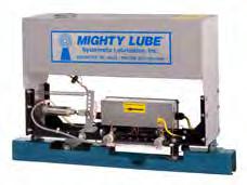 MODEL #2002L For Double Vertical Bearing Chain Conveyors Lubricates Chain Pivots, Open Horizontal Bearings and Single and Double Vertical Bearings.