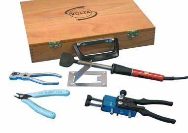 VaR Tool Kits VaR Tool Kit (110V) VaR Tool Kit (230V) Cat. No. 8160716 Cat. No. 8160715 The VaR Tool Kit is a plastic case with foam insert to hold a set of VaR welding tools.