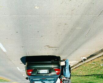 (Figure 2 above). The case vehicle's driver braked, depositing 3.3 meters (10.8 feet) of skid marks, while attempting to avoid the crash (Figure 3).