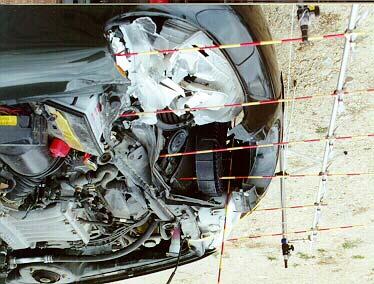 Case Vehicle (Continued) transmission. The case vehicle was not equipped with anti-lock brakes. Braking was achieved by a power-assisted, front disc and rear drum system.