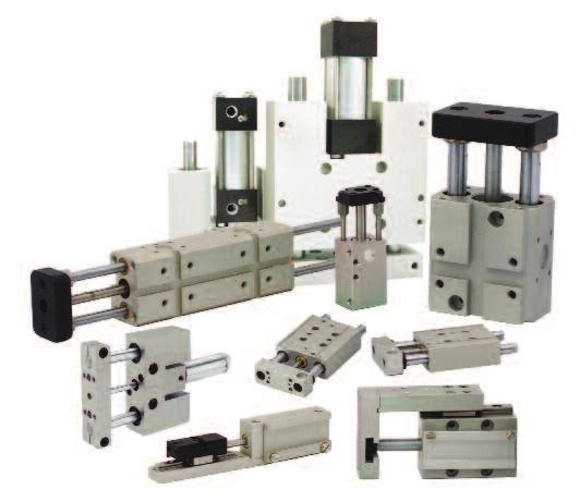 Compact Actuator Solutions Cylinders (Inch, Metric and Clean-Act ) COMPACT cylinders are