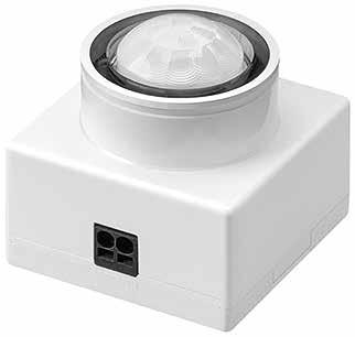 *Range for light measurement 10 650 lx up to 5 meters IP20 Protection New: MSensor G3 5DPI Low-bay Motion detection angle 84 *Range for light measurement 0.