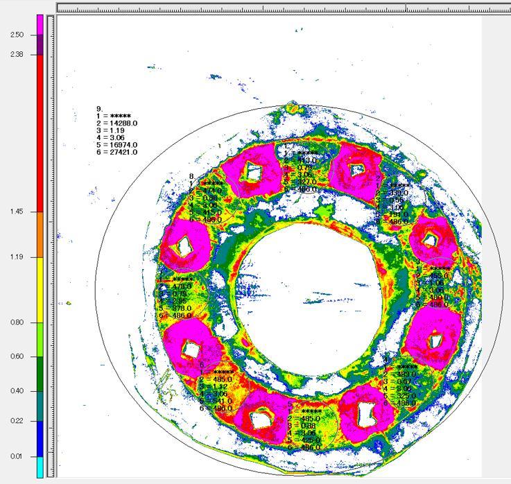 Results & Discussions Wheel hub gasket Analysis After the results from Optistruct were obtained they were properly analyzed.