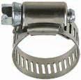 GEAR CLAMPS G7/G7M CARBON STEEL GEAR CLAMP G7 series clamps are popular in the automotive industry, and feature a stainless band and screw housing with a plated carbon steel screw.
