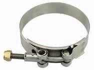 In addition, KODIAK clamps fulfill a wide range of industrial applications such as engine coolant, water suction & discharge, and hydraulic suction. G89 clamps feature a 3/4" wide by 0.