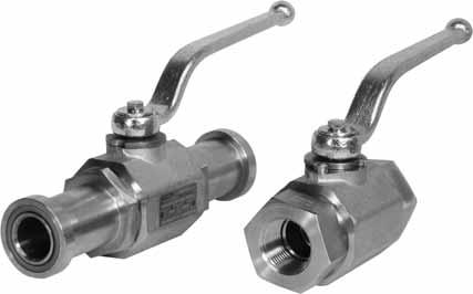 Ball Valves KHM Series -way Stainless Steel Ball Valves Dimensions A1 Specifications: 1/4 to Full Port Design Connection types available: NPT: Tapered Pipe Threads SAE: SAE J196/1 Straight Thread