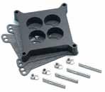 CARBURETTOR SPACERS ED8711 ALUMINIUM CARB SPACERS Aluminium spacers for squarebore carburettors. Includes gaskets and studs.