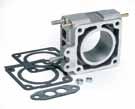 VICTOR LS SERIES THROTTLE BODIES Designed for modified Gen II-IV engines, the Victor LS Series 90mm throttle body increases flow and horsepower in highperformance street or competition applications.
