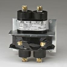 30-AMP CONTACTORS SINGLE POLE 1 4" 3 7 8" 1 5 16" 3 7 8" 2 3 8" GENERAL INFORMATION The 30 Amp model is designed to save space and simplify mounting methods.