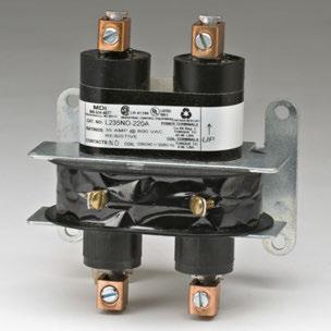 The mounting centers and physical size are identical to the standard single and two pole 35 and 60 amp molded versions. The new design provides a cleaner appearance, and is a more economical design.